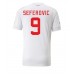 Tanie Strój piłkarski Szwajcaria Haris Seferovic #9 Koszulka Wyjazdowej MŚ 2022 Krótkie Rękawy
